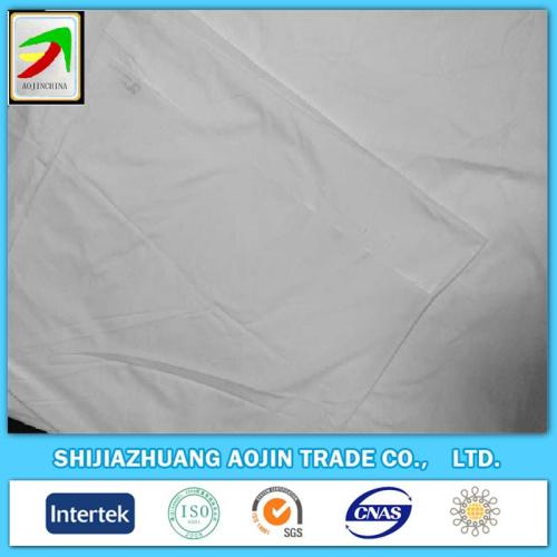 100% cotton twill bleached white worker's cloth