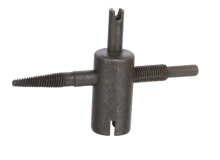 Hardened steel 4-way valve repair tool Tire Valve Tool