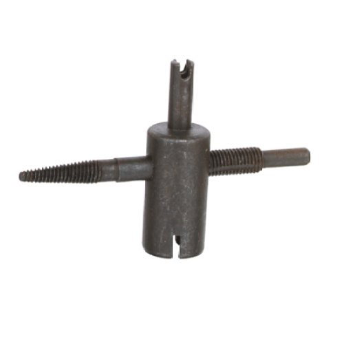 Hardened steel 4-way valve repair tool Tire Valve Tool