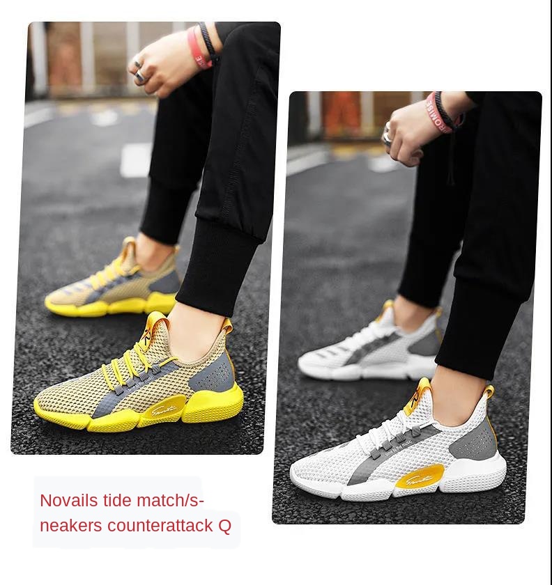 Cheap shoes hot sale sport Shoes Fashion Casual No-slip Men Casual Shoes Men Sneakers