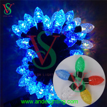 Wholesale pine cone crystal string light