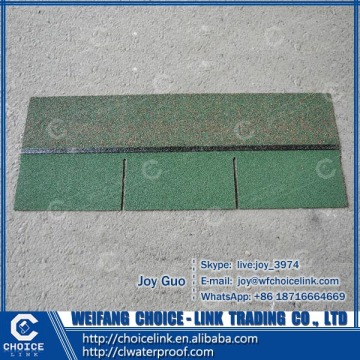 for construction colorful asphalt roof shingle bitumen shingle