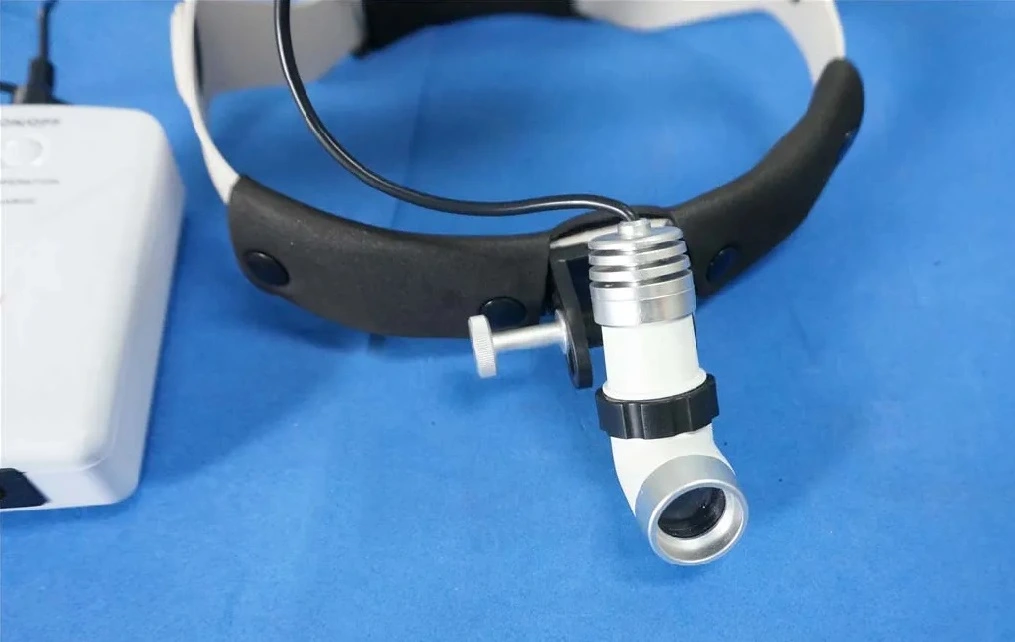 2020 Factory Supply Dental Clinic Surgical Binocular Loupe and LED Head Light for Surgery