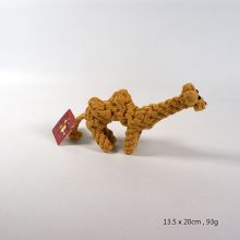 Camel Shape Braided Cotton Rope Dog Chew Toy