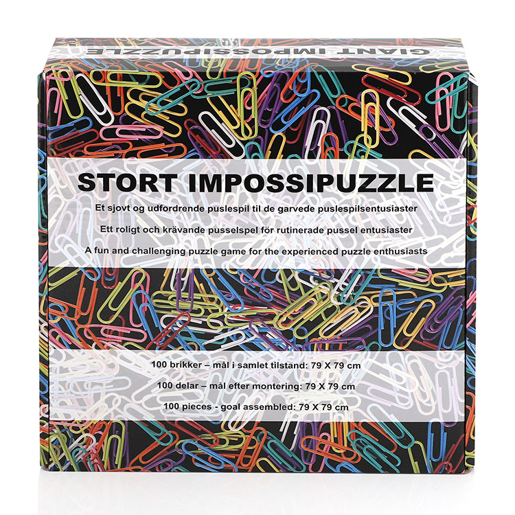 High Quality Adult Indoor IQ Puzzle Game with Packaging Box Custom