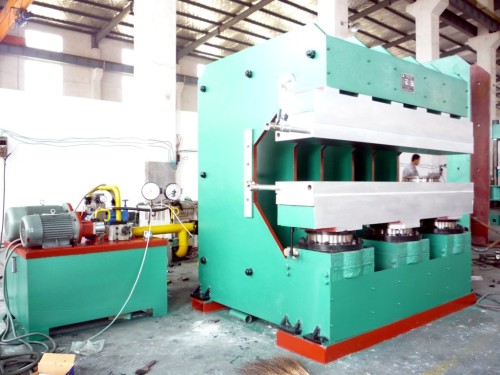 Jaw Type Vulcanizing Press, Large Platen Vulcanizing Press