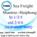 Servicio logístico de Shantou a Haiphong