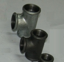 Beaded Type Malleable Iron Pipe Fittings Tee