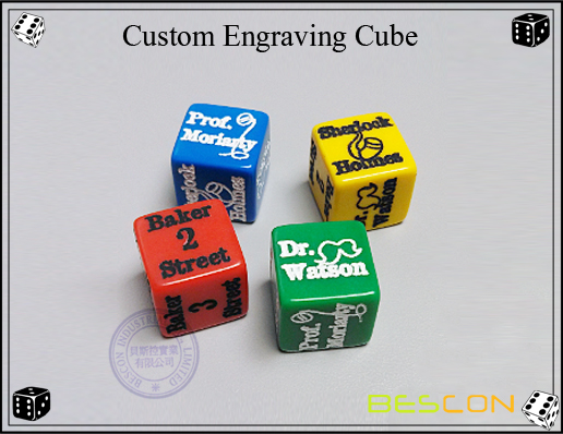 Benutzerdefinierte Gravurwürfel Custom Engraving Cube