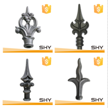 factory ornamental wrought iron spears fence spearhead
