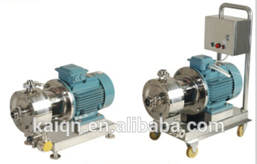 inline homogenizer pump