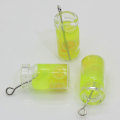 Apple Druif Drank Hangers 3D Mini Hars Fruit Drink Fles Charms Fit Armband Oorbel Sieraden DIY Accessoire Handgemaakte!