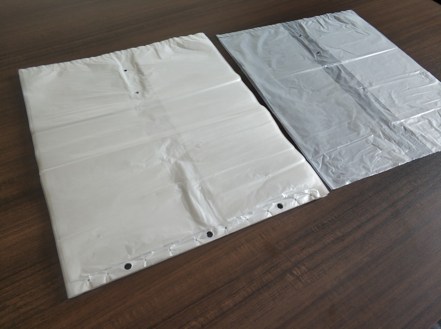 clear poly plastic bags