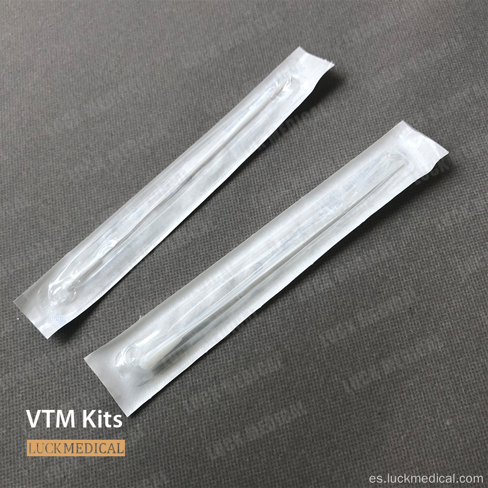 VTM con kit de hisopo de la nariz FDA