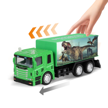 Wholesale Collection: 5 Models of Zinc Diecast Model Vans, Simulation Alloy Lorries & Diecast Toys Cars