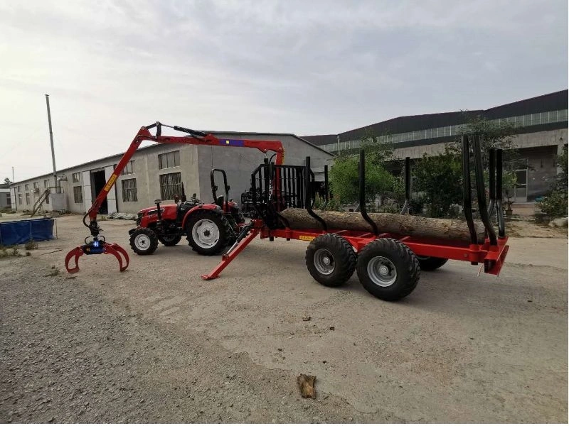 Forestry Timber Trailer 3 Point Hitch Log Grapple For Sale, High