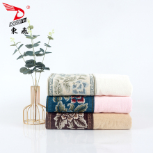 soft plain color velvet applique bath towel