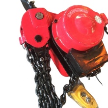 Small Electric Winch Hoist Installed in Garage