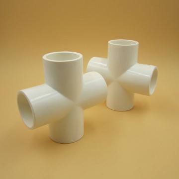 ASTM SCH40 Forniture Grade PVC Cross Fittings