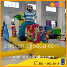 AOQI super inflatable water obstacle course giant inflatable water games with free EN14960 certificate
