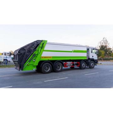 8x4 20ton Compressed docking garbage truck