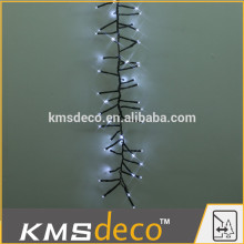Twinkling firecracker shape led cluster christmas lights 1536L