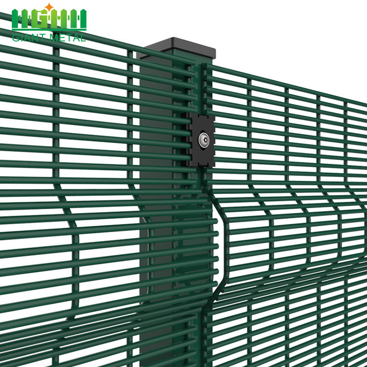 Galvanized 358 High Security Farm Security Fence