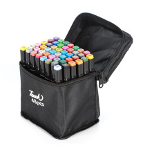 48-Piece Double-Headed Art Markers Set