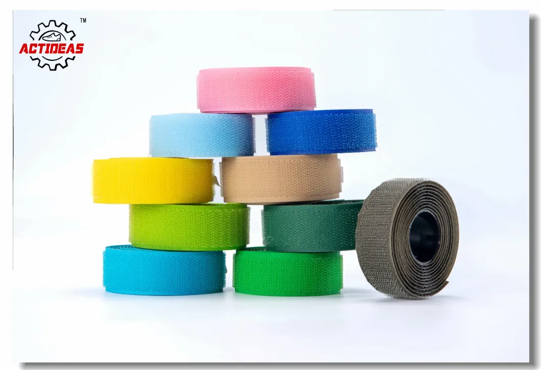 Factory Nylon Polyester Hook Loop Fastener Tape