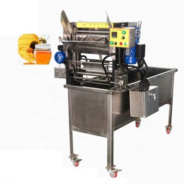 Electric Automatic Feed Honey Uncapping Machine for Online Shopping