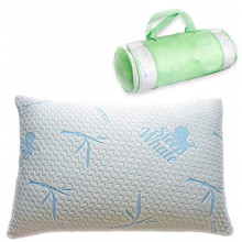 Shredded Memory Foam Bed Pillow With Bamboo Covers