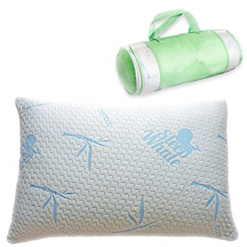 Shredded Memory Foam Bed Pillow With Bamboo Covers