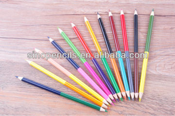 double color pencil round color pencil