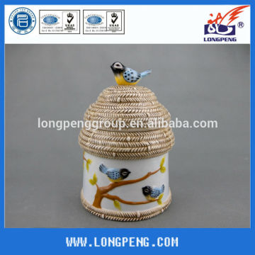 Wholesale Ceramic Animal Bird Cookie Jars