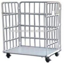 Electronic galvanized wire mesh roll cage trolley