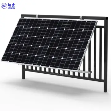 Balcony Mounting Set for Adjustable Solar PV Module Support Structures