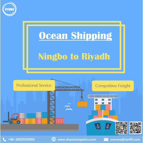 Freight de mer de Ningbo à Riyad