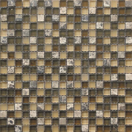 Pietra di vetro classico misto delle mattonelle di mosaico