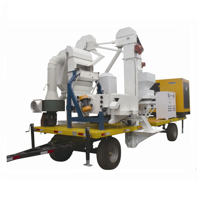 impianto mobile per la pulizia dei semi mobile seed cleaning plant