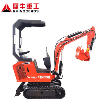 0.8t mini excavator selling in Euro