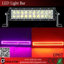 50" 288w Remote Battery Halo Ring RGB color changing Light Bar halos with Flood&Spot Beam