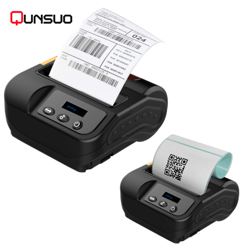 Portable handheld 3inch thermal label printer