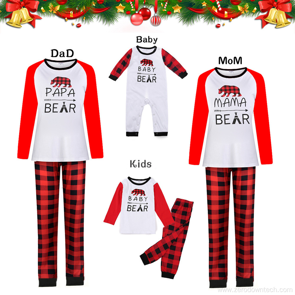 Family Christmas Pajamas Polar Bear Christmas Pyjamas