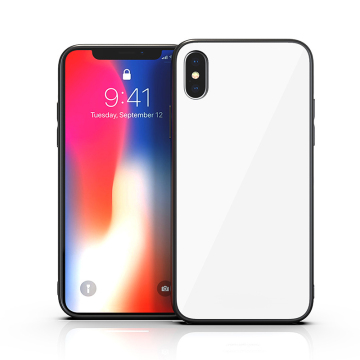 9H Tempered Glass Back Case For iPhone X