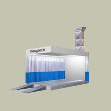 SBB300 preparation station spray booth/preparation station