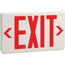 Best Selling Green/Red SALIDA Letter America Market ABS Plastic Tritium Low Profile LED Exit Sign
