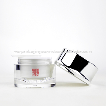 Cream Acrylic New Design Plastic Container Cream Lotions