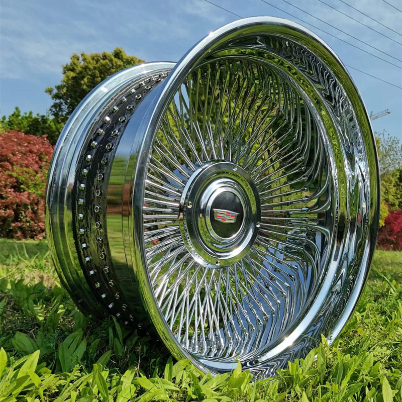 Ruedas de aleación de alambre cromado Chrome Wire Alloy Wheels
