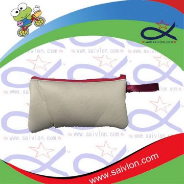 High quality promotional velvet pen pouch with embroidery logo