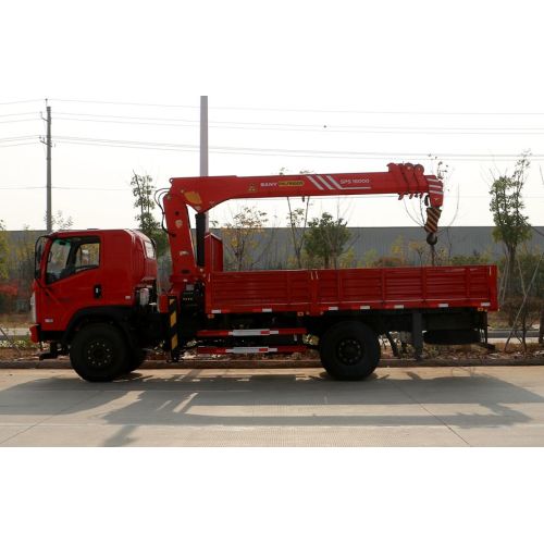 Tout nouveau camion-grue monté à l&#39;arrière STQ 8 tonnes